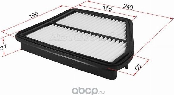 Фильтр воздушный HYUNDAI MATRIXLAVITA 1,51,61,8 01-10 (SAT). Артикул ST2811317500