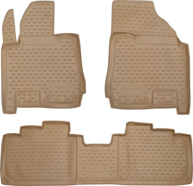 Коврики Element для салона Cadillac SRX II 2010-2026 БЕЖЕВЫЕ. Артикул NLC.07.05.212k