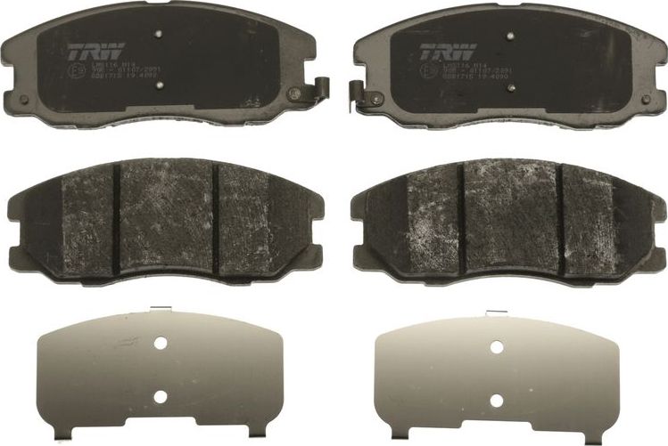 Тормозные колодки TRW COTEC. Артикул GDB1715