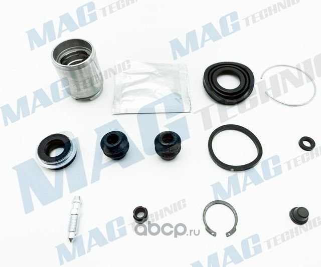 Ремкомплект тормозного суппорта с поршнем заднего (поршень d 35 mm  суппорт Akebono) MAZDA 6(GG/GH)  (Magtechnic). Артикул mag0045rk