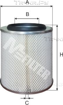 Воздушный фильтр MFilter для Mercedes-Benz T2 II 1986-1994. Артикул A 361