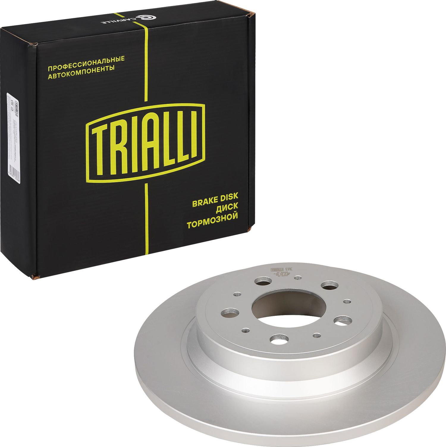 Тормозной диск Trialli задний для Volvo V70 II 1999-2008. Артикул DF 106208