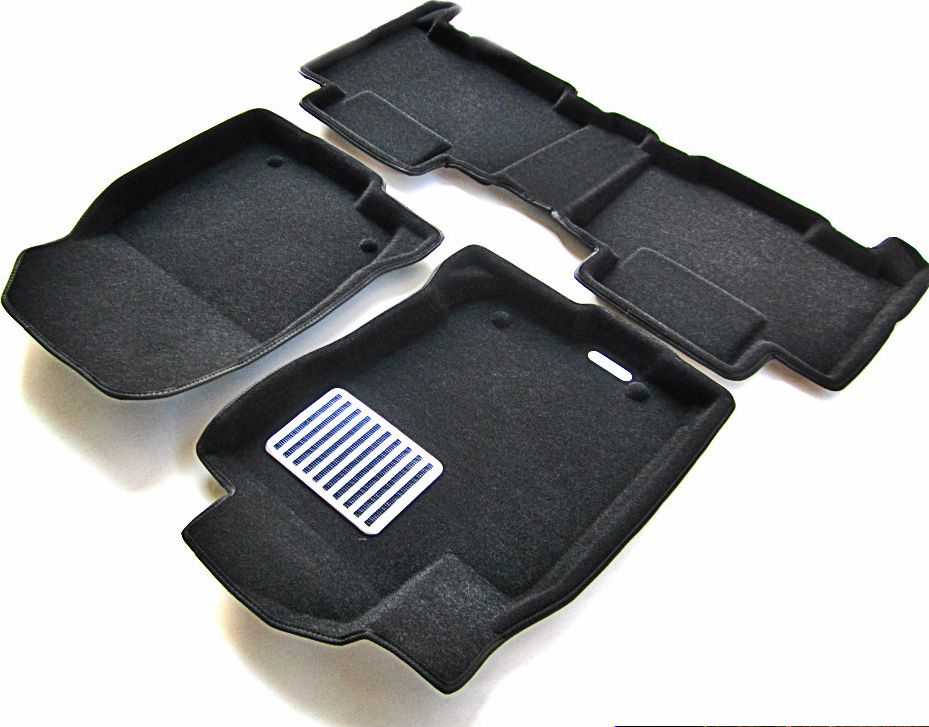 Коврики текстильные Euromat 3D Lux для салона Toyota RAV4 IV 2013-2026. Артикул EM3D-005125