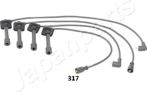 Высоковольтные провода (провода зажигания) (комплект) Japanparts для Mazda MX-6 1992-1997. Артикул IC-317