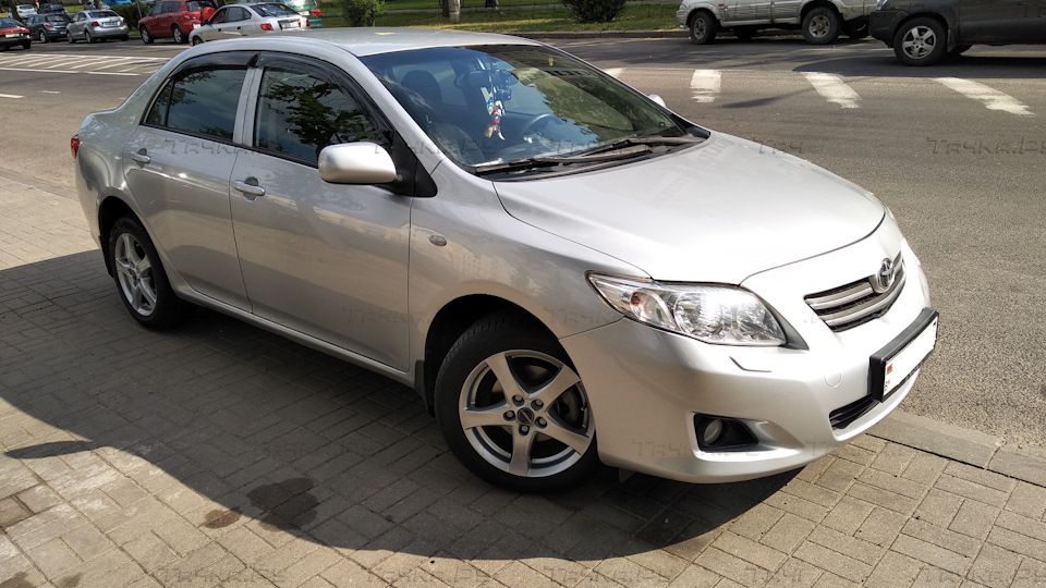 Дефлекторы SIM для окон Toyota Corolla Е150 седан 2007-2013. Артикул STOCOR0732