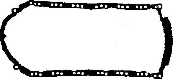 Прокладка маслянного поддона двигателя BGA для Ford Fiesta II 1989-1990. Артикул OP1350