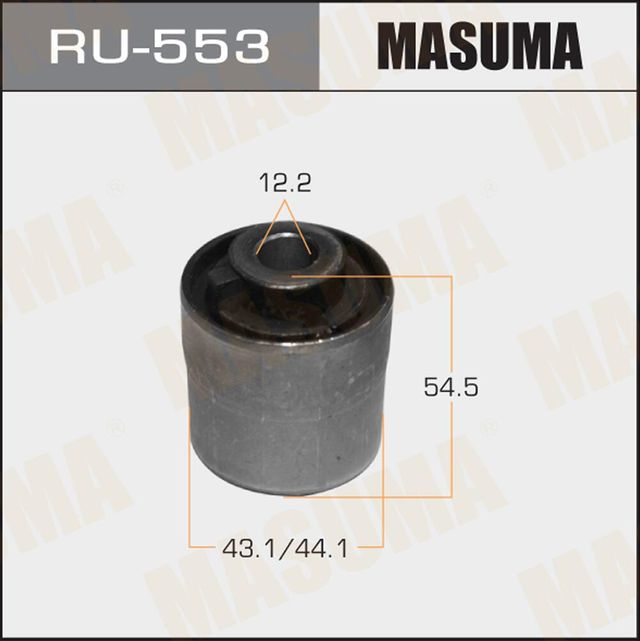 Сайлентблок заднего рычага подвески Masuma. Артикул RU-553
