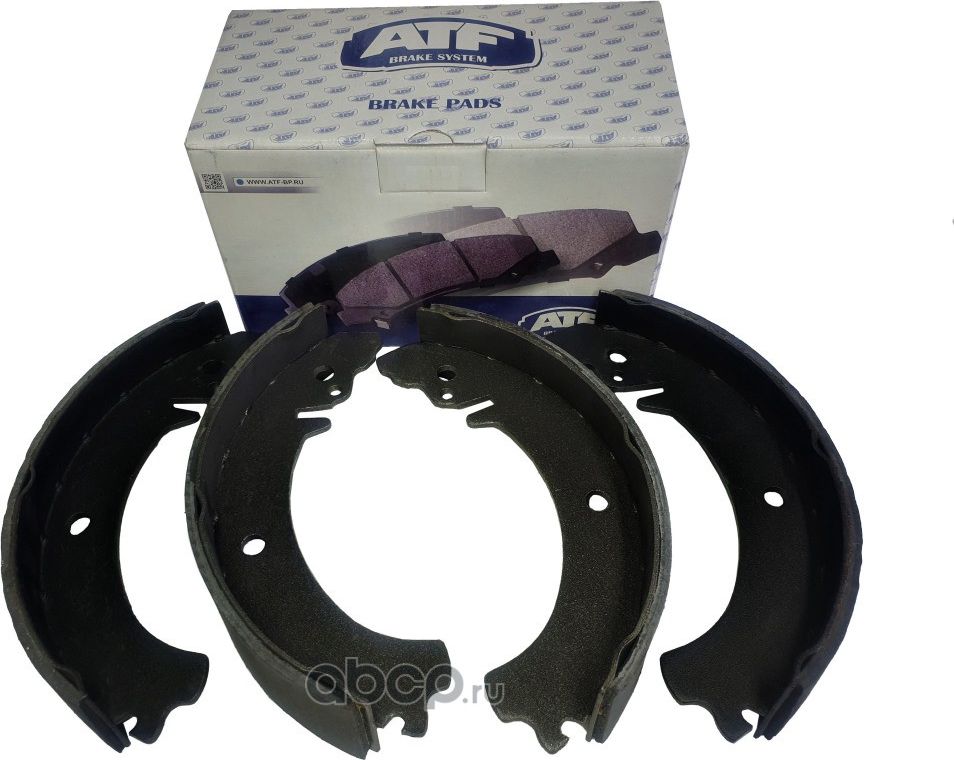 Колодки заднего тормоза ATF ВАЗ 2101-07, Нива, Шевроле-Нива (2101-3502090) ATF. Артикул 2101BS