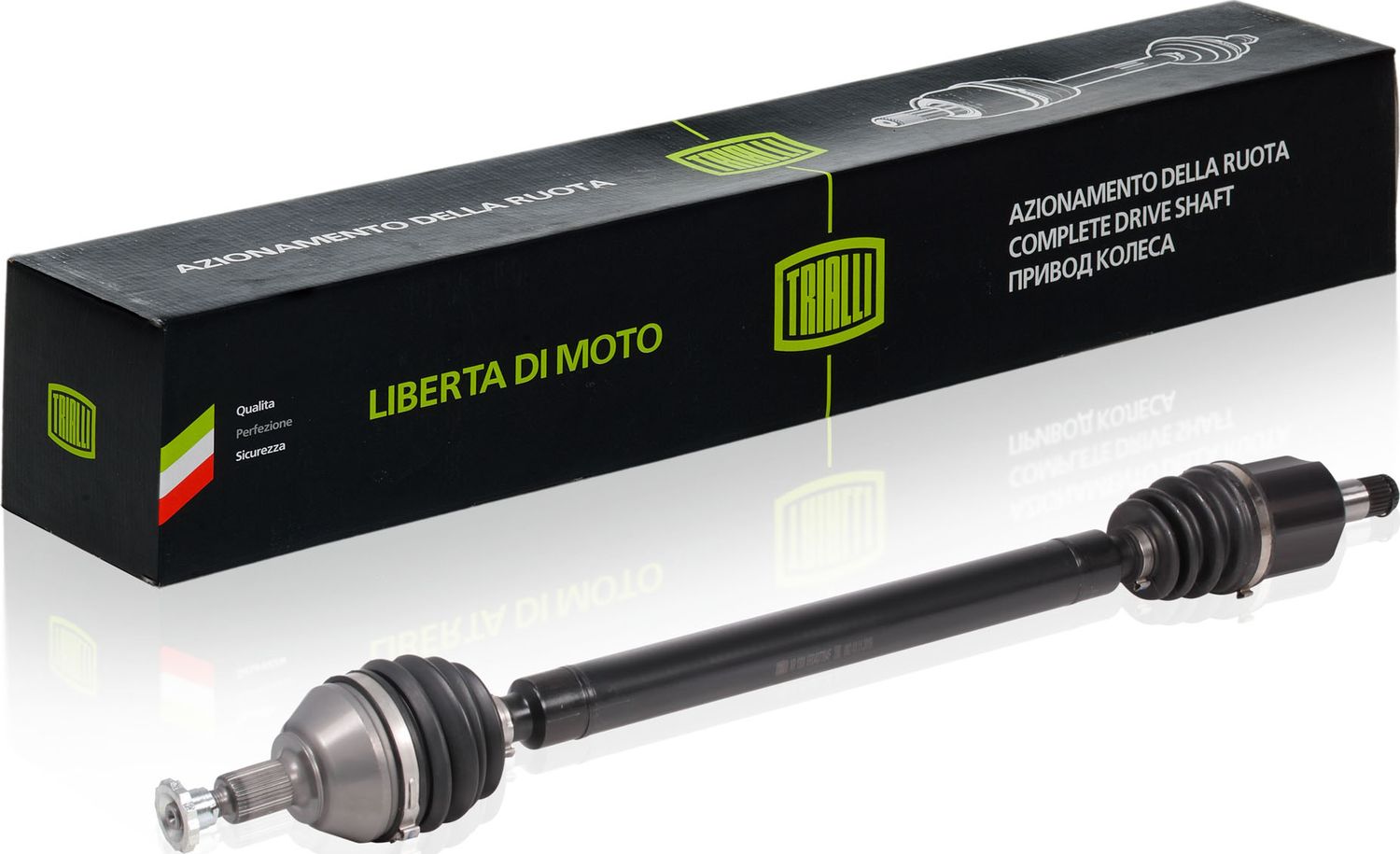 Полуось (привод в сборе, приводной вал) Trialli. Артикул AR 1808