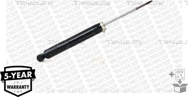 Амортизатор Monroe Original (Gas) задний для Peugeot 406 I 1997-2004. Артикул G2237