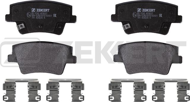 Тормозные колодки Zekkert. Артикул BS-1242