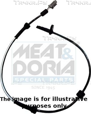 Датчик ABS Meat & Doria передний правый/левый для Nissan Qashqai I 2007-2013. Артикул 90242E