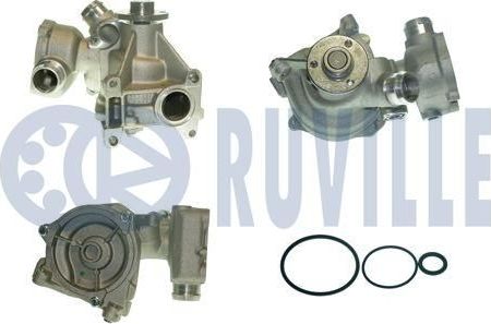 Помпа (водяной насос) Ruville для Mercedes-Benz W124, A124 1988-1992. Артикул 56918