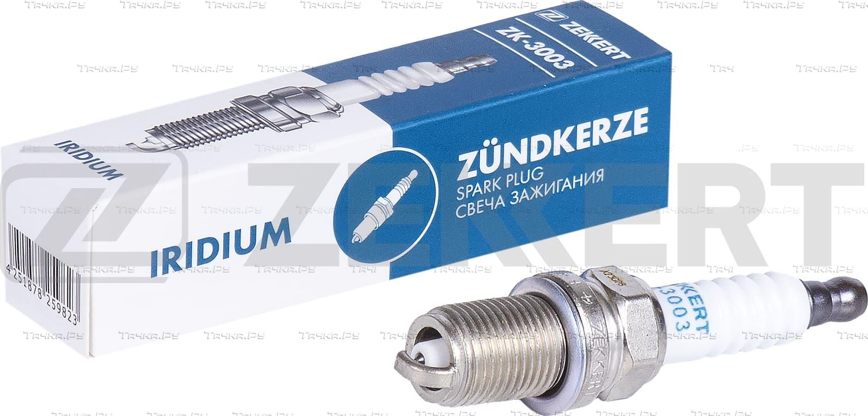Свеча зажигания Zekkert для Suzuki X-90 1995-1997. Артикул ZK-3003