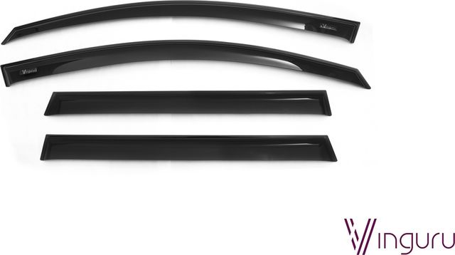 Дефлекторы Vinguru для окон Volkswagen Passat B7 variant минивэн 2010-2014. Артикул AFV65210