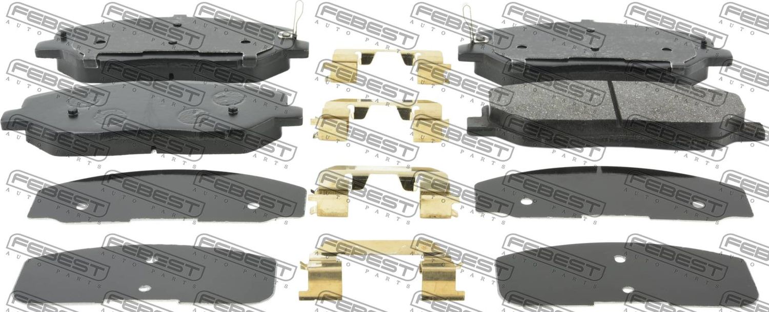 Тормозные колодки Febest. Артикул 1201-SANF