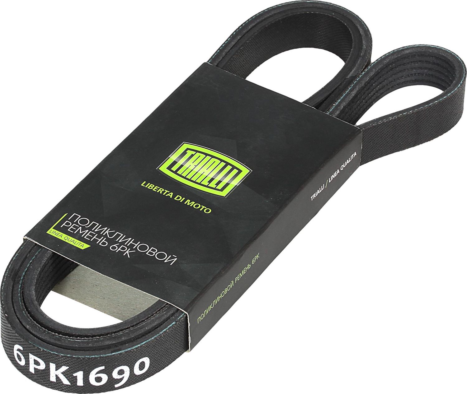 Приводной ремень поликлиновой Trialli. Артикул 6PK1690