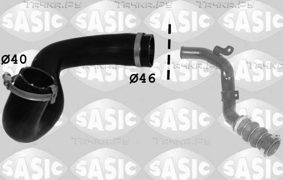 Патрубок интеркулера Sasic. Артикул 3356035