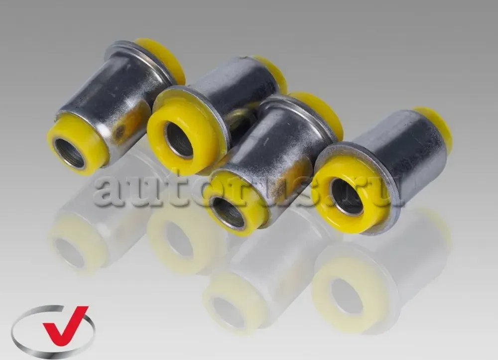 Сайлентблоки полиуретановые нижнего рычага 2121, комплект (4шт) (Vtulka) Vtulka. Артикул 1706003