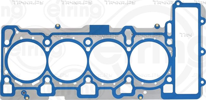 Прокладка ГБЦ Elring левый для Volkswagen Touareg II 2011-2018. Артикул 174.030