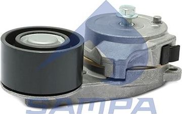 Натяжной ролик (натяжитель) приводного клинового зубчатого ремня Sampa. Артикул 034.286