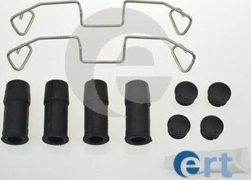 Комплект монтажный колодок тормозных Ford Galaxy 2000-2006, Seat Alhambra 2000-/ ERT. Артикул 420110
