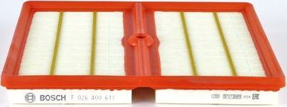 Воздушный фильтр Bosch для SEAT Ateca I 2016-2020. Артикул F 026 400 611