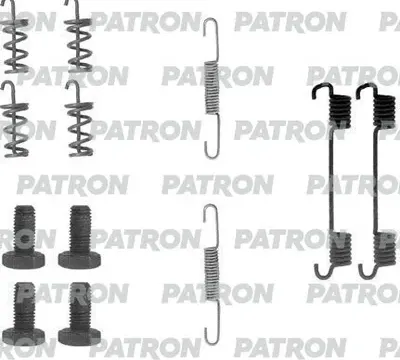 Комплект монтажный тормозных колодок (Patron). Артикул PSRK0024