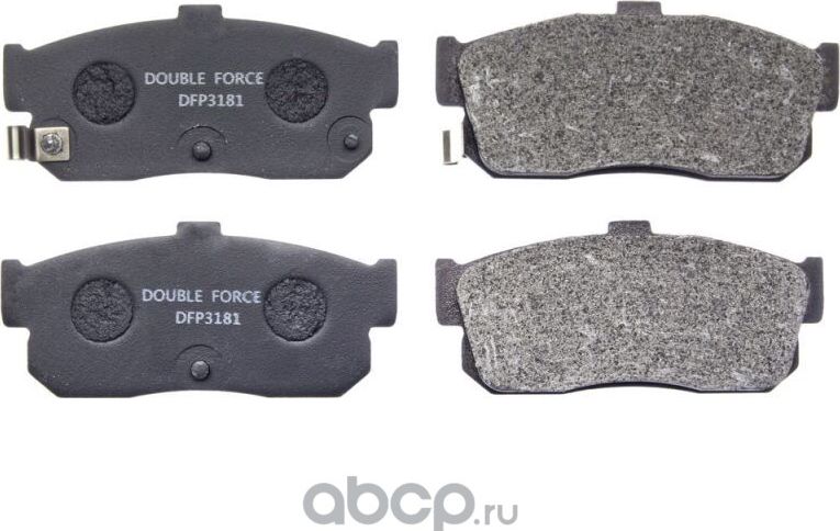 Колодки тормозные дисковые Double Force Double Force. Артикул DFP3181