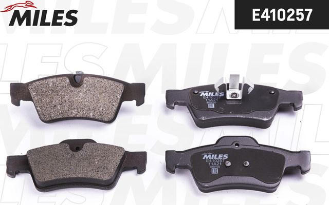 Тормозные колодки Miles (Low-Metallic). Артикул E410257