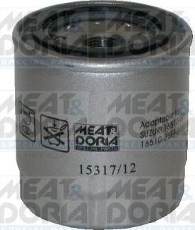 Масляный фильтр Meat & Doria для Daihatsu YRV I 2001-2005. Артикул 15317/12