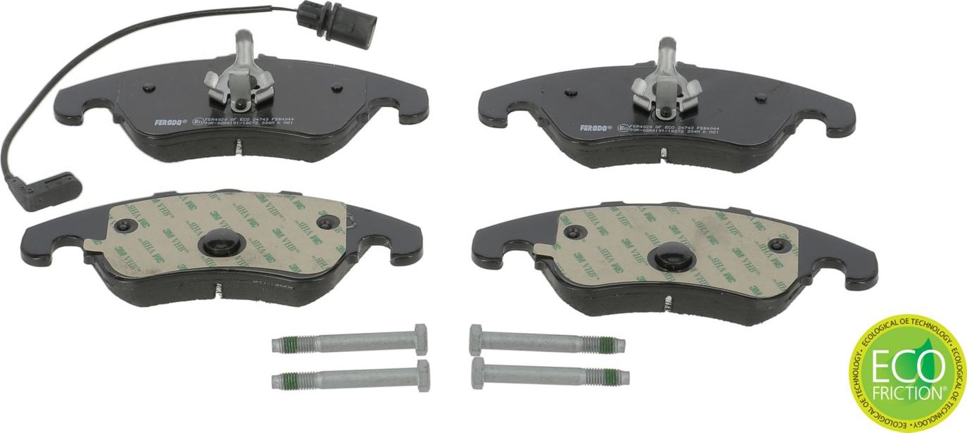 Тормозные колодки Ferodo Premier Eco Friction. Артикул FDB4044