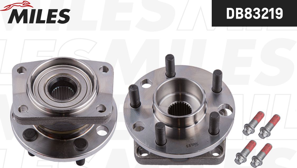 Ступица колеса с интегрированным подшипником Miles. Артикул DB83219