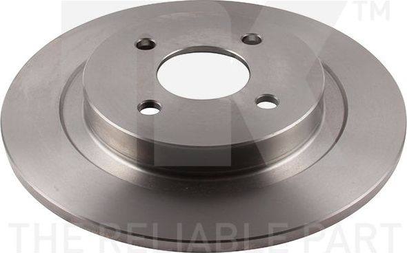 Тормозной диск NK задний для Ford Focus I 2002-2004. Артикул 202574