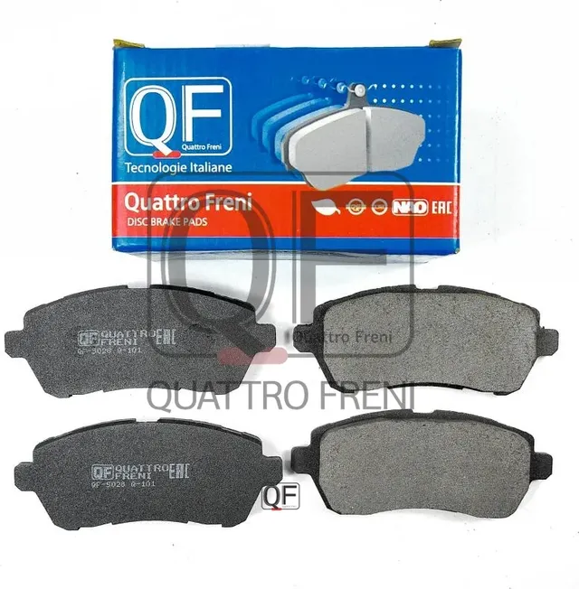 Колодки тормозные дисковые передние к-т (Quattro Freni). Артикул qf502800