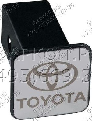 Заглушка Baltex на фаркоп под квадрат 50х50 с накладкой из нержавеющей стали. Артикул Z01