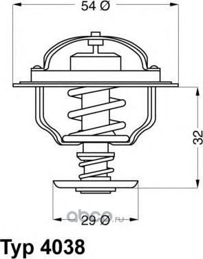 термостат (Wahler). Артикул 403881D