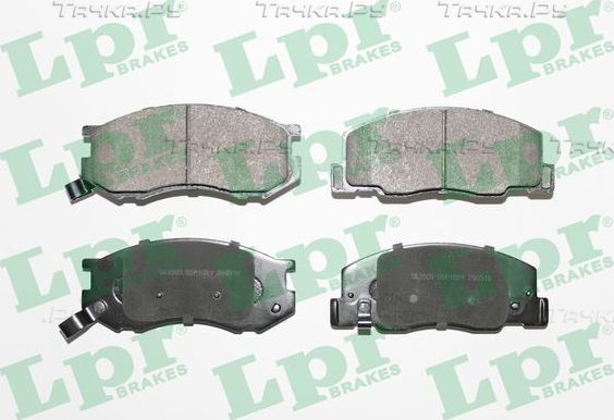 Тормозные колодки LPR. Артикул 05P1021