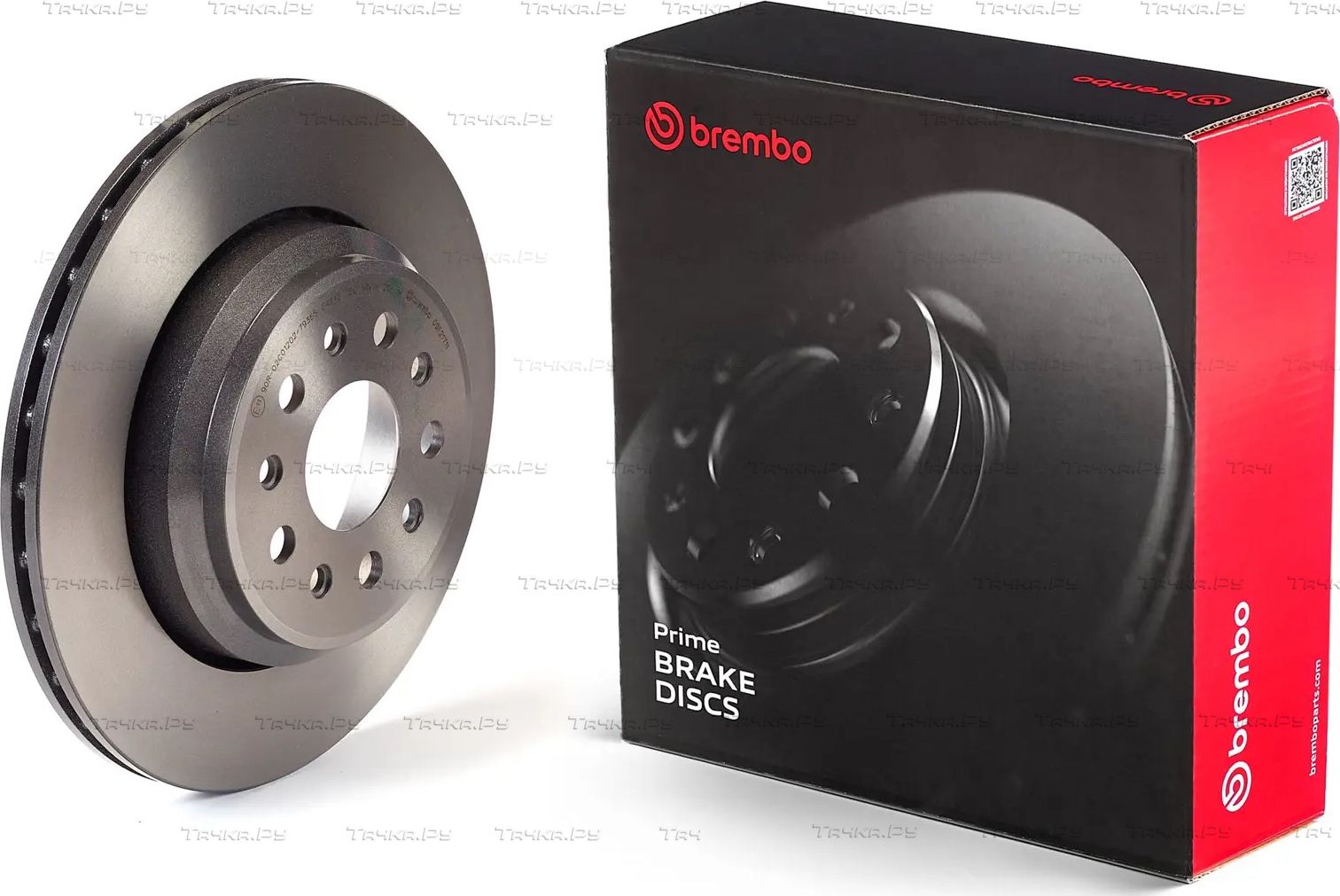 Тормозной диск Brembo PRIME LINE - UV Coated для Maserati Ghibli III 2013-2026. Артикул 09.F217.11