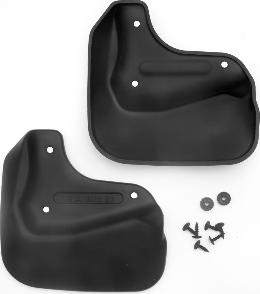 Брызговики Frosch передняя пара для Mitsubishi ASX 2018-2026 в пакете. Артикул NLF.01934.F13