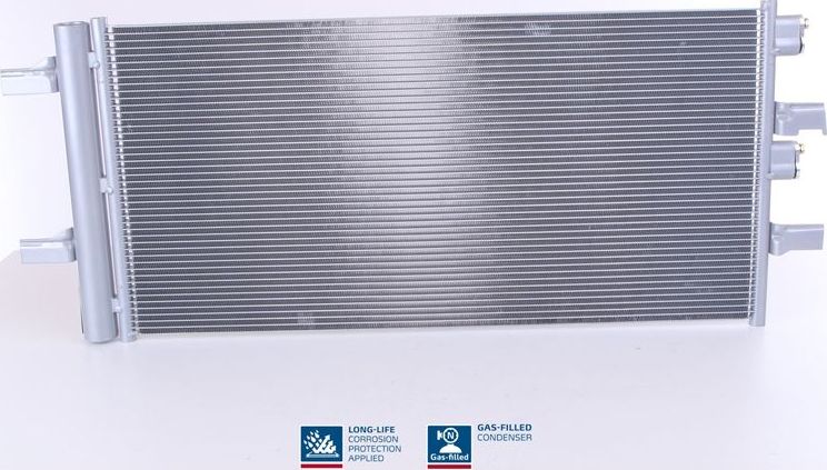 Радиатор кондиционера (конденсатор) Nissens (алюминий). Артикул 940509