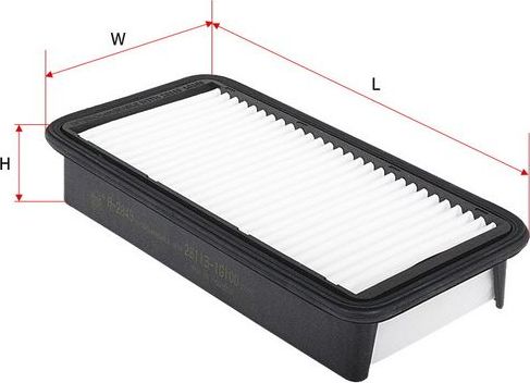 Воздушный фильтр Sakura. Артикул A-2845