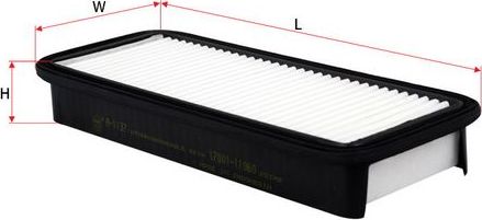 Воздушный фильтр Sakura. Артикул A-1137