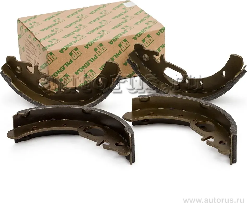 PILENGA Колодки тормозные барабанные  LADA ВАЗ 1118  2170. Артикул bs-p1005n