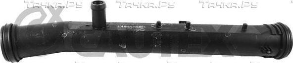 Патрубок радиатора (системы охлаждения) Cautex. Артикул 955490