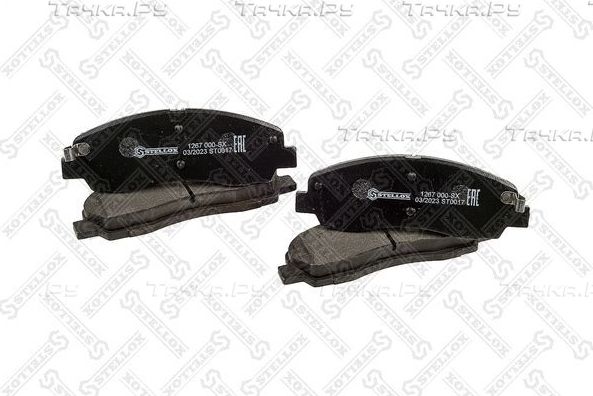 Тормозные колодки Stellox. Артикул 1267 000-SX