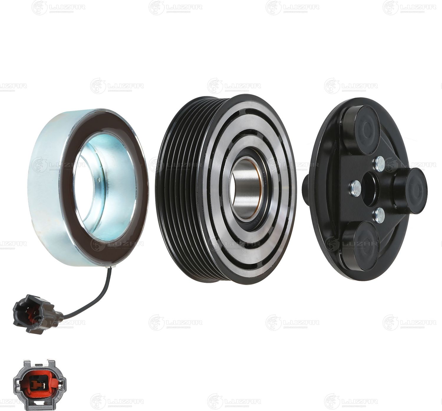 Муфта компрессора кондиционера Luzar. Артикул LMAC 1403