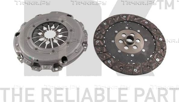 Сцепление (комплект) NK 2 in 1 kit (Cover + Plate) для Volvo V70 III 2007-2014. Артикул 1325126