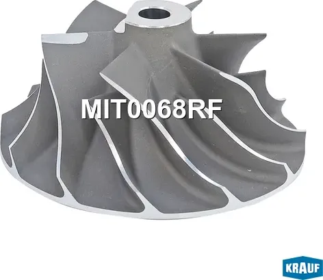 Крыльчатка турбокомпрессора Krauf. Артикул MIT0068RF