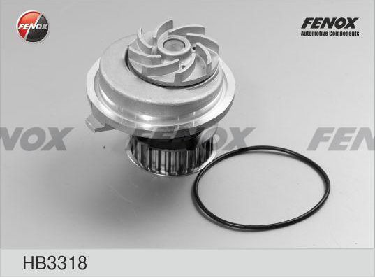 Помпа (водяной насос) Fenox для Fiat Croma II 2005-2011. Артикул HB3318